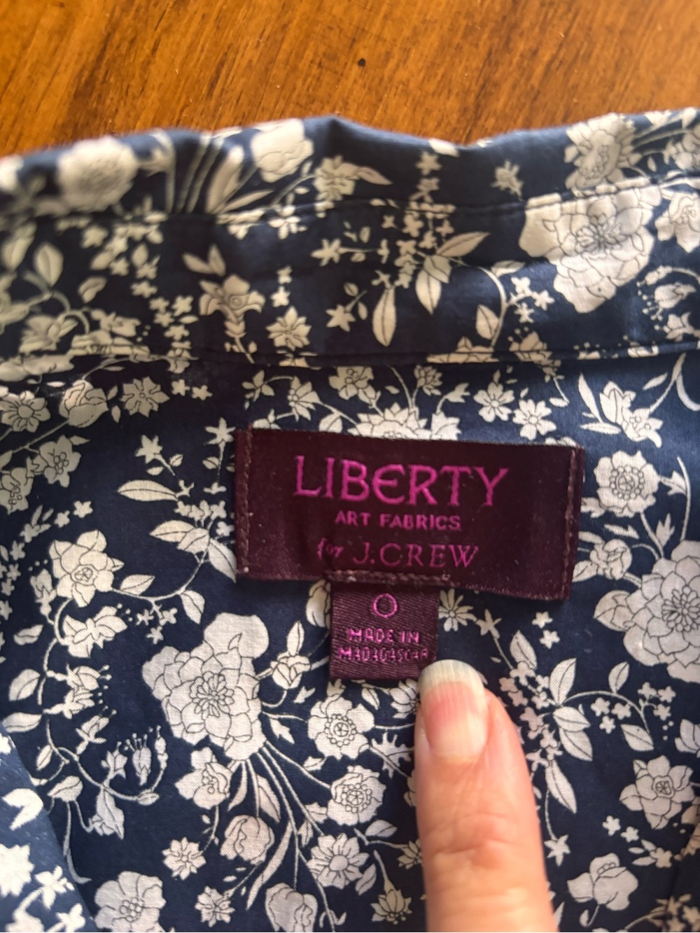 J. Crew Liberty Art Button Down - Picture 7 of 7
